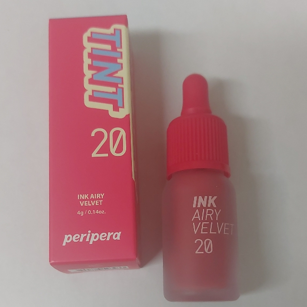 Peripera Ink Airy Velvet Lip Tint - Bold Red